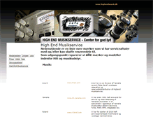 Tablet Screenshot of highendmusik.dk